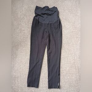 Pink Blush Black Women's Maternity Pants